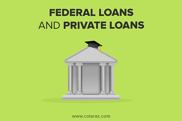 federal leans, private loans, student loan